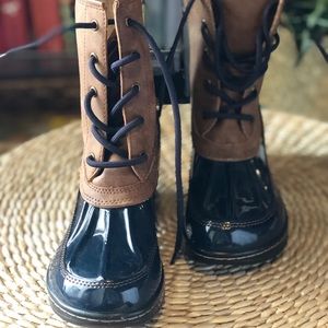 Jambu caramel rain boots
